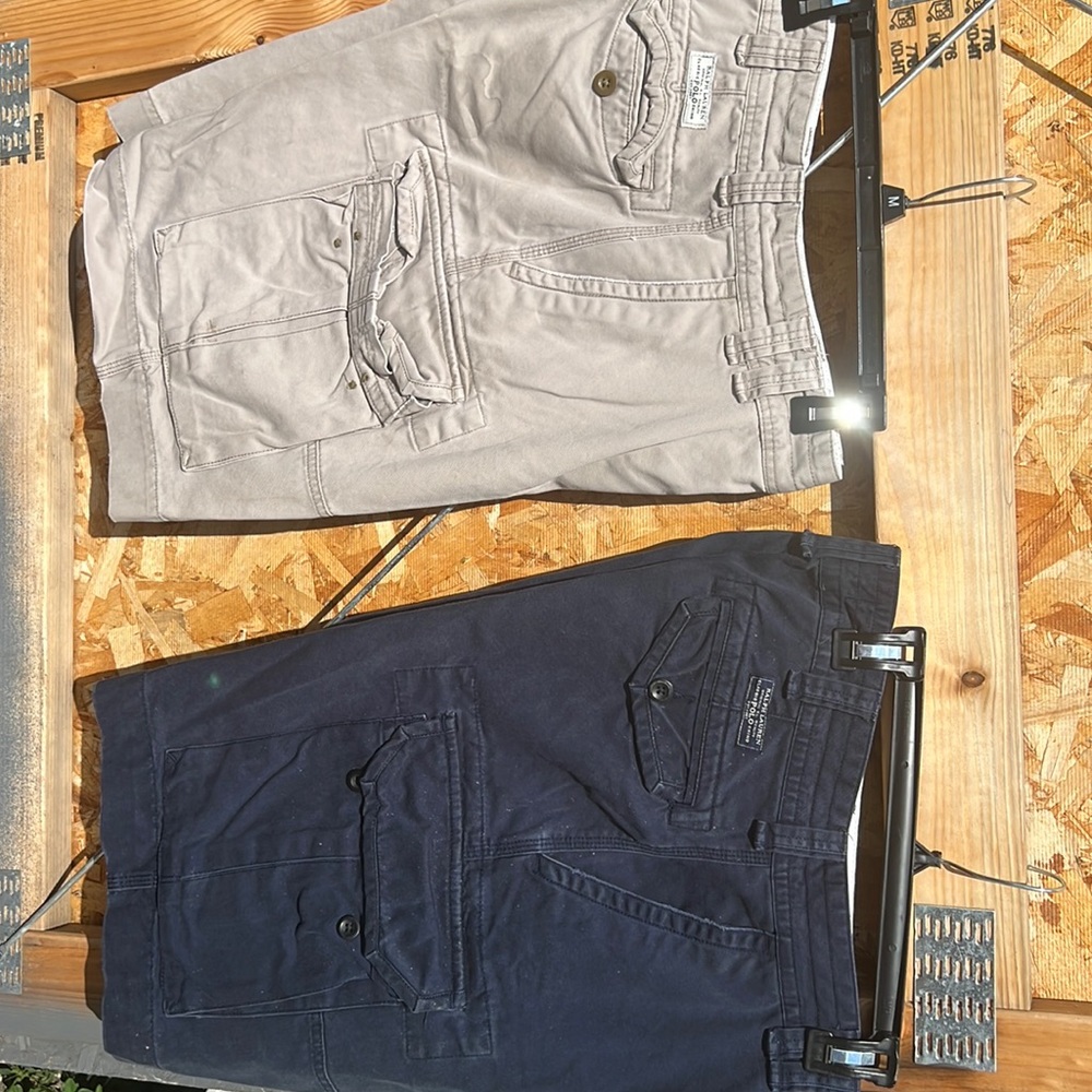 Ralph Lauren POLO mens cargo shorts